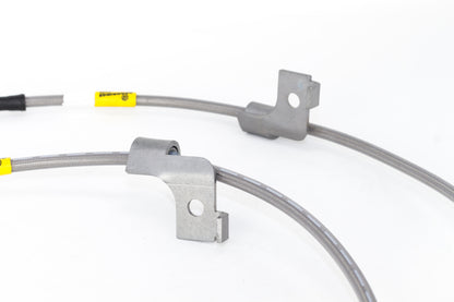 Linhas de freio de aço inoxidável Goodridge 2015 Ford Mustang todos os modelos