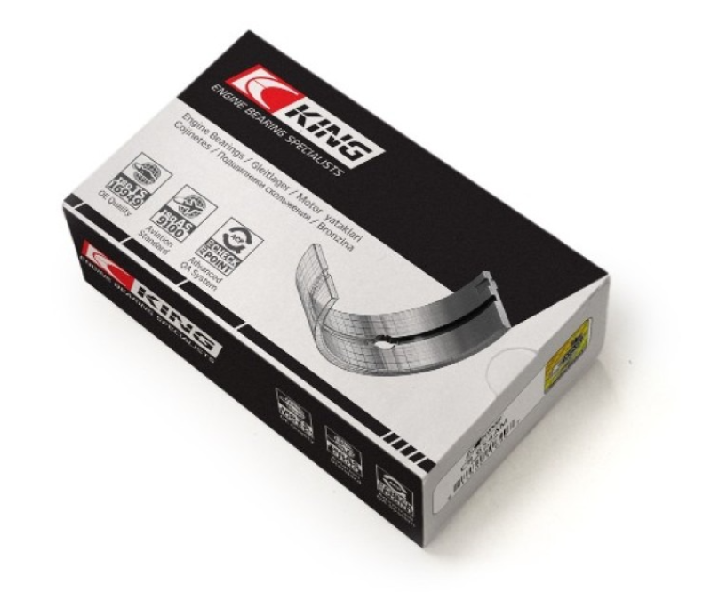King Engine Bearings Subaru FB20 Housing Bore +.003in (Size 0.05) Connecting Rod Bearing Set