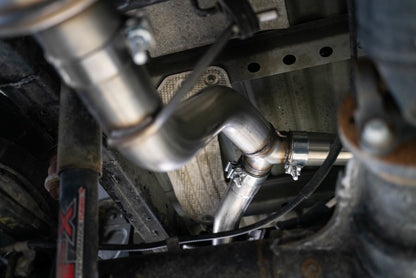 MBRP 19-20 Ford Ranger 2.3L T304 3in Dual Split Rear Outlet 4in OD Tips Cat Back Escape