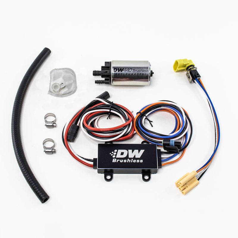 DeatschWerks 11-19 Ford Mustang X2 Series Módulo de bomba de combustible con bombas duales DW400