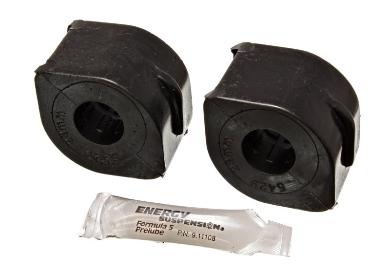 Energy Suspension 97-04 Chevy Corvette Black 23mm Juego de bujes de marco de barra estabilizadora delantera