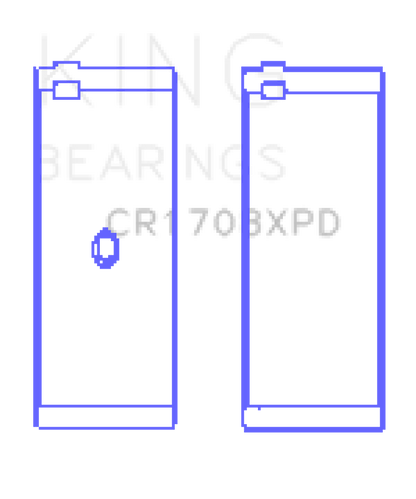 King Engine Bearings Chevrolet Custom Honda Journal 1.888 CB1663H version Pre-doweled