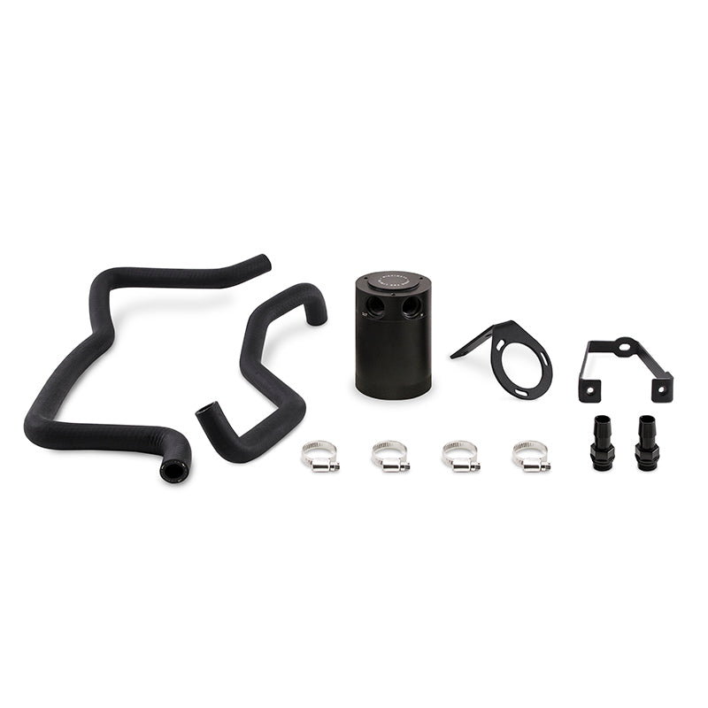 Mishimoto 2015+ Dodge Charger / 2015+ Chrysler 300C 5.7L Kit de lata de captura de aceite de ajuste directo - Negro