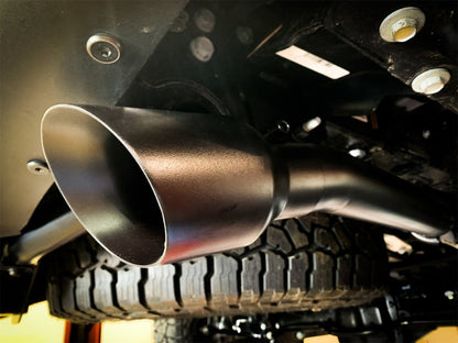 MBRP 2020 Jeep Gladiator 3.6L 2.5in Dupla Saída Traseira Cat Back Exhaust Aluminizado