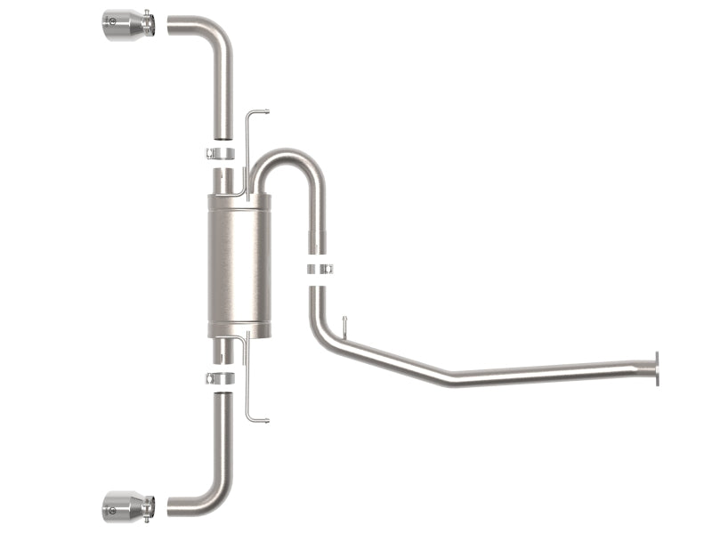 aFe Power 19-21 Toyota RAV4 L4-2.5L Takeda 304 SS Cat-Back Escape com ponta polida