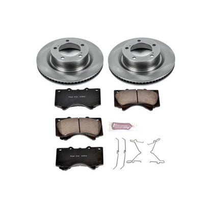 Kit de freio dianteiro Autospecialty Lexus LX570 16-18 Power Stop 16-18
