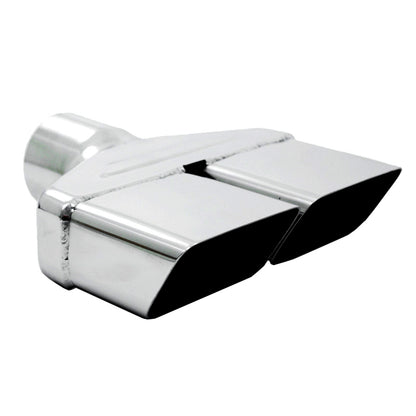 Punta universal MBRP 8inx 2.375in ID Rectangle 2.5in OD entrada 8.25in longitud T304