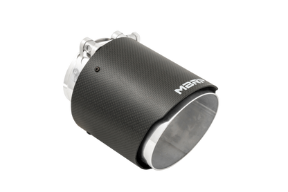 MBRP Punta de pared doble de fibra de carbono universal 4.5in OD/3in Inlet/6.13in L