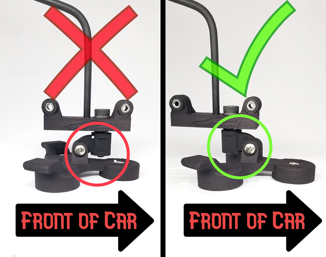 Swivel Mount - Rotating mount for Drifting