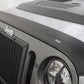 AVS 07-18 Jeep Wrangler Unlimited Aeroskin Low Profile Hood Shield - Matte Black