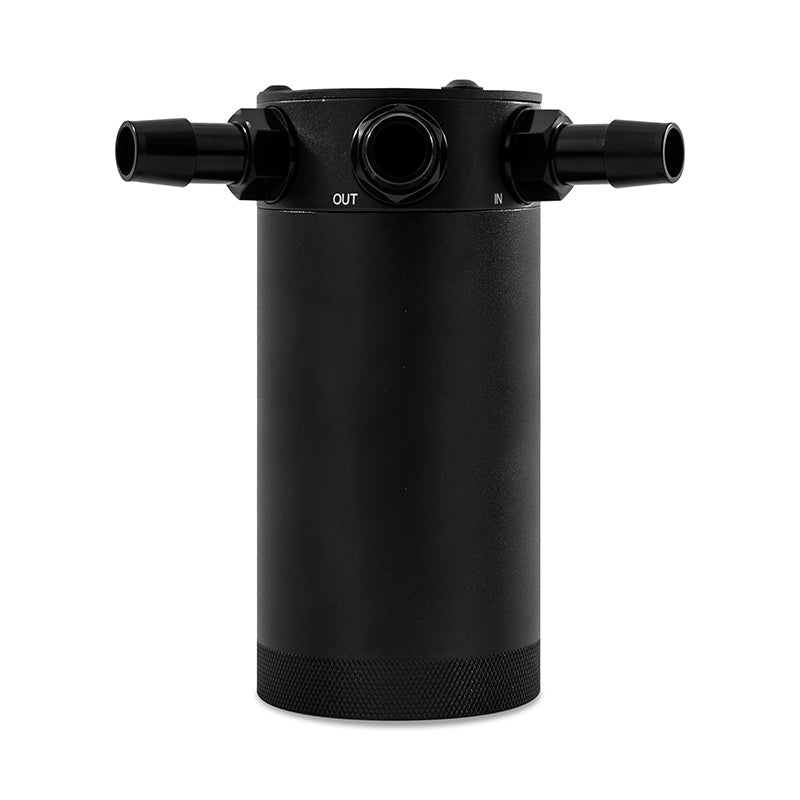 Recipiente compacto para captura de aceite con deflector Mishimoto - 3 puertos