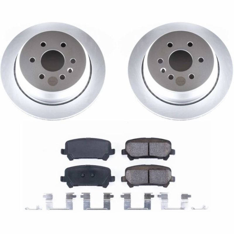Power Stop 15-18 Chevrolet Colorado Trasero Z17 Evolution Geomet Kit de Freno Revestido