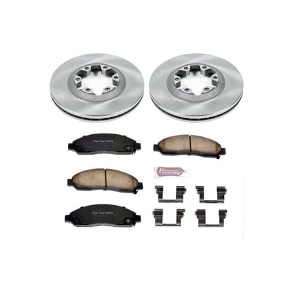 Kit de freio dianteiro Autospecialty Chevrolet Colorado 04-08 Power Stop 04-08