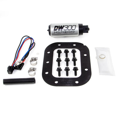 DeatschWerks 90-96 Chevy Corvette 5.7L (excl ZR-1) DW300 340 LPH Bomba de combustible en tanque con kit de instalación