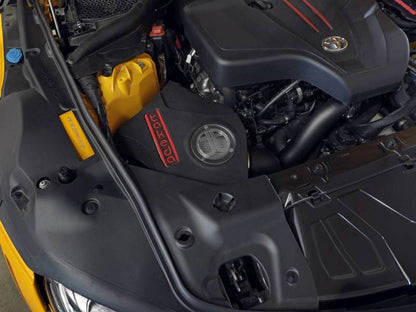 aFe Takeda Momentum Pro Dry S Sistema de admissão de ar frio 2021 Toyota Supra L4 2.0L Turbo