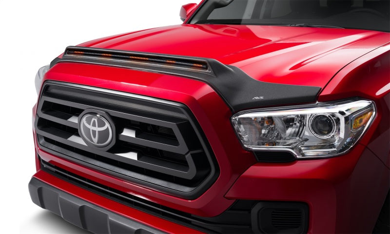 AVS 16-22 Toyota Tacoma Low Profile Aeroskin LightShield Pro - Black