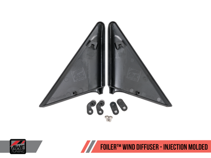 Difusor de vento AWE Tuning Foiler para Porsche 991/981/718