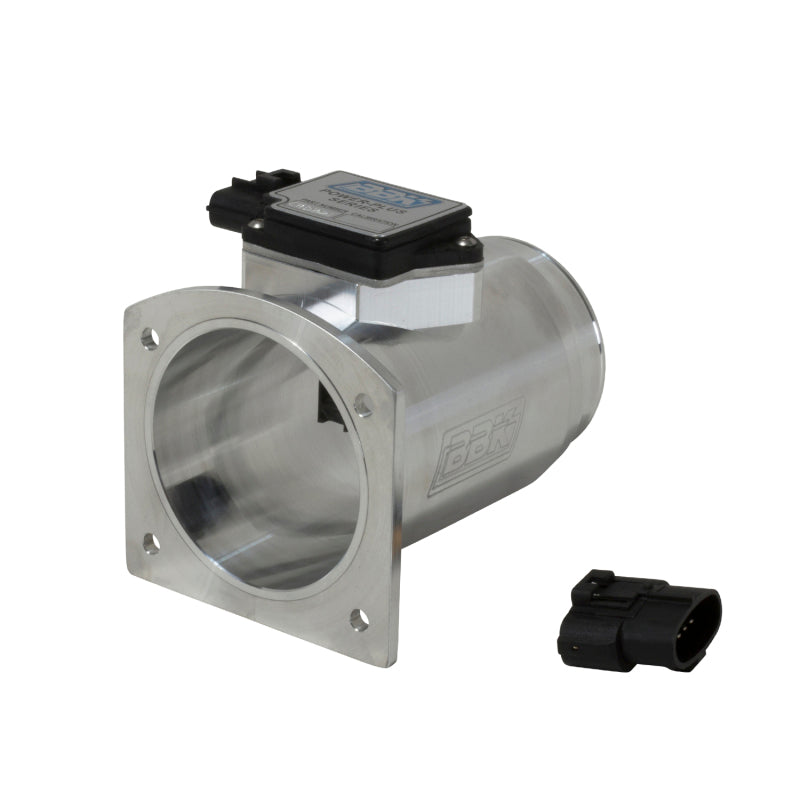 BBK 94-95 Mustang 5.0 Mass Air Meter 76mm 24 lb Inj. Cold Air Calibration CNC Billet Housing