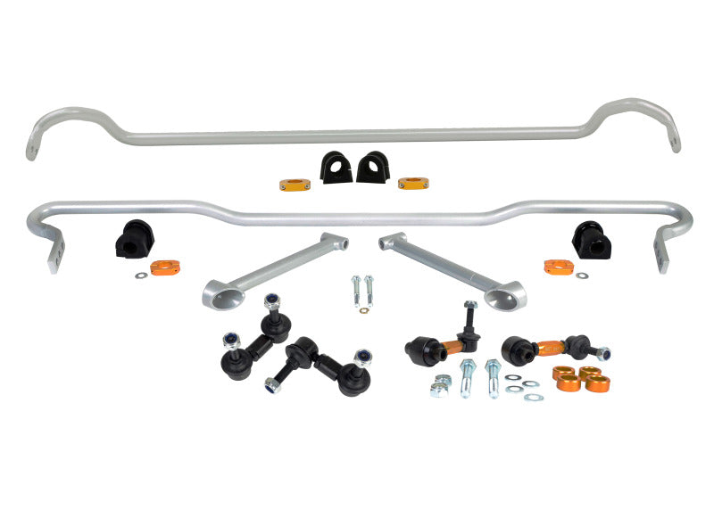 Whiteline 08-10 Subaru WRX kit de barra estabilizadora dianteira e traseira 22 mm