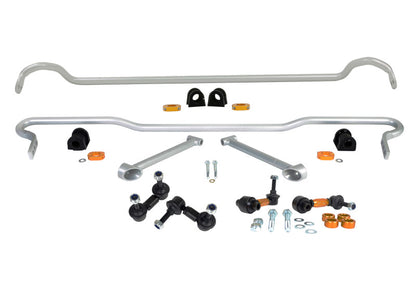 Whiteline 08-10 Subaru WRX kit de barra estabilizadora dianteira e traseira 22 mm