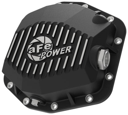 aFe POWER 2021 Ford Bronco c/ Dana M220 Tampa do diferencial Black Street Series c/ Aletas usinadas