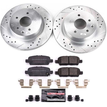 Kit Freno Power Stop 18-19 Nissan 370Z Trasero Z23 Evolution Sport