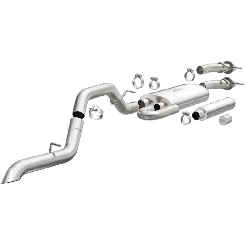 Escape MagnaFlow Overland Cat-Back de acero inoxidable 15-21 Chevy Colorado/ 15-21 GMC Canyon