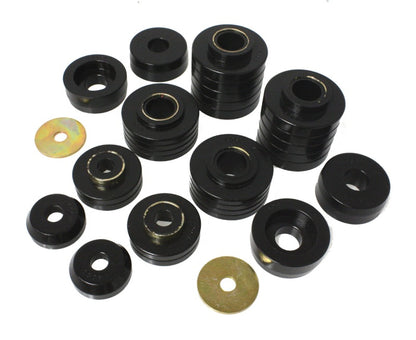 Energy Suspension 80-98 Ford F250/F350 / 80-92 Ford F100/F150 / 85-98 Ford F450 Juego de montaje de carrocería negro
