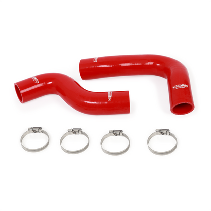 Mishimoto 92-00 Subaru WRX/STI Turbo Kit de manguera de radiador de silicona - Rojo