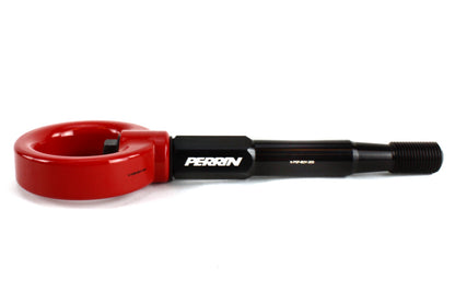 Perrin 15-17 Subaru WRX/STI Kit de gancho de remolque (delantero) - rojo