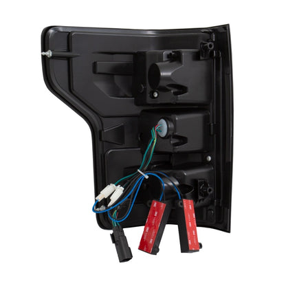 ANZO 18-19 Ford F-150 Luces traseras LED Negras
