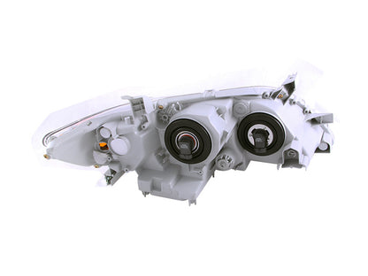 ANZO 2007-2009 Toyota Camry Proyector Faros delanteros con Halo Chrome