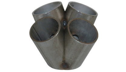 Vibrante 4 em 1 SS Turbo Mani Collector para T3 T3/T4 em Flange 48mm Pipe OD 3in de altura 72mmx48mm out
