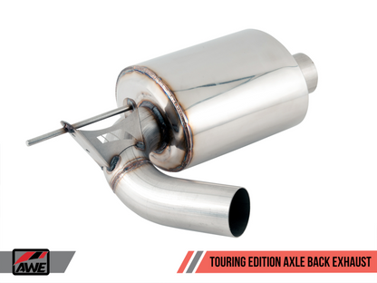 AWE Tuning BMW F3X 340i Touring Edition Escape traseiro - Pontas cromadas (102 mm)