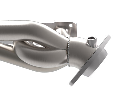 aFe Power Twisted Steel 304SS Shorty Header 2021 Ram 1500 TRX V8-6.2L (sin recubrimiento)