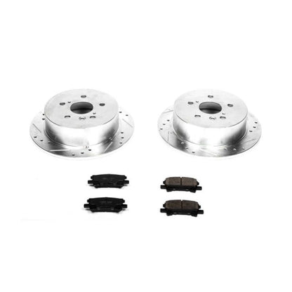 Power Stop 04-06 Lexus RX330 Trasero Z23 Evolution Sport Kit de freno