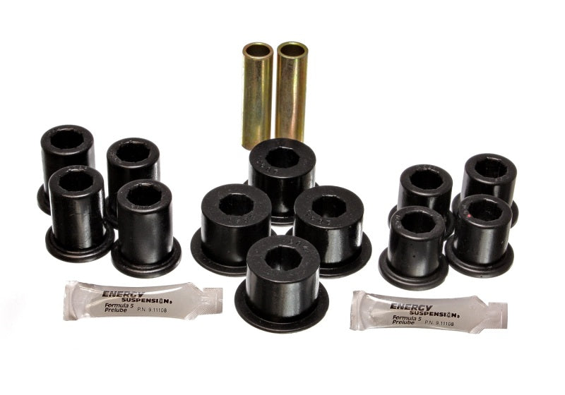 Energy Suspension 89-94 Toyota Pick Up 2WD (Exc T-100/Tundra) Preto Traseiro Leaf Spring Bucha Conjunto