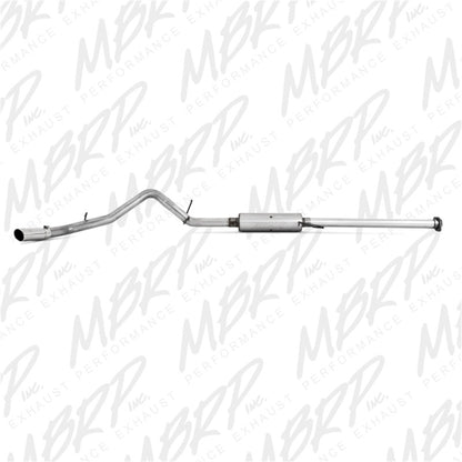 MBRP 2007-2008 Chev/GMC 1500 (próxima generación) CC EC 66 cama 4.8/5.3L Cat Back Single Side