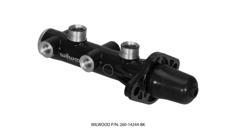 Wilwood Tandem Cilindro Mestre Remoto - 1 1/8 pol. Furo Preto