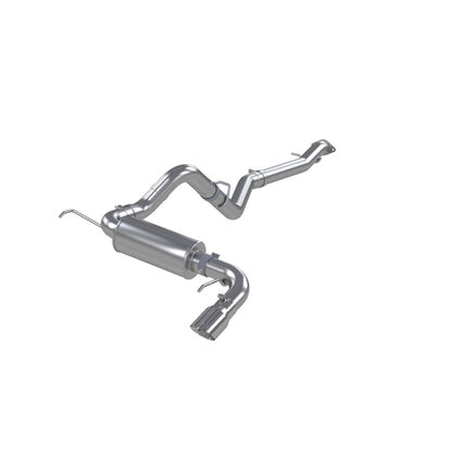 MBRP 2021+ Ford Bronco 2.3L/2.7L EcoBoost Escape Catback de acero aluminizado de 3 pulgadas