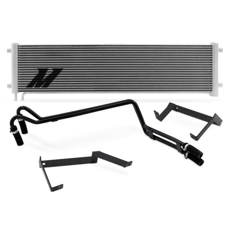 Mishimoto 11-16 Ford 6.7L Powerstroke Transmission Cooler Kit Prata