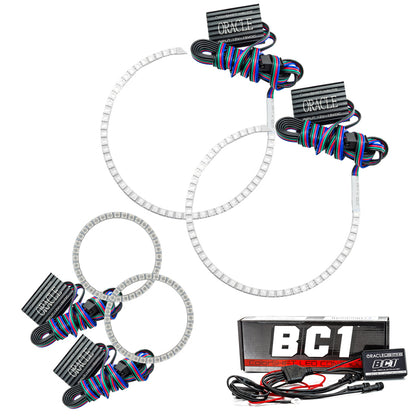 Oracle Volvo S60 05-09 Halo Kit - ColorSHIFT w/ BC1 Controller