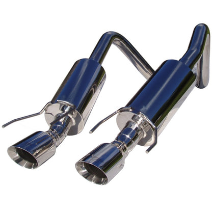 MBRP 2005-2008 Chev Corvette doble silenciador eje trasero 4 puntas redondas de pared doble