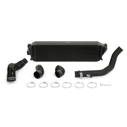 Mishimoto 2017+ Honda Civic Type R Intercooler Kit - Intercooler negro Tubos negros
