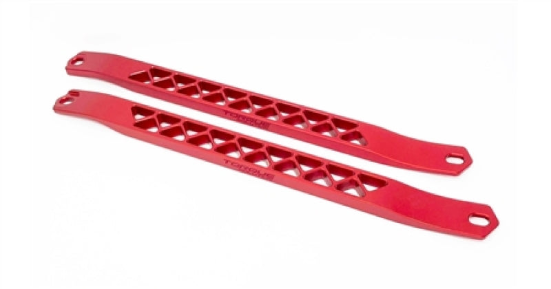 Torque Solution Billet Strut Cross Braces (Rojo) Toyota GR Supra MKV A90 / A91