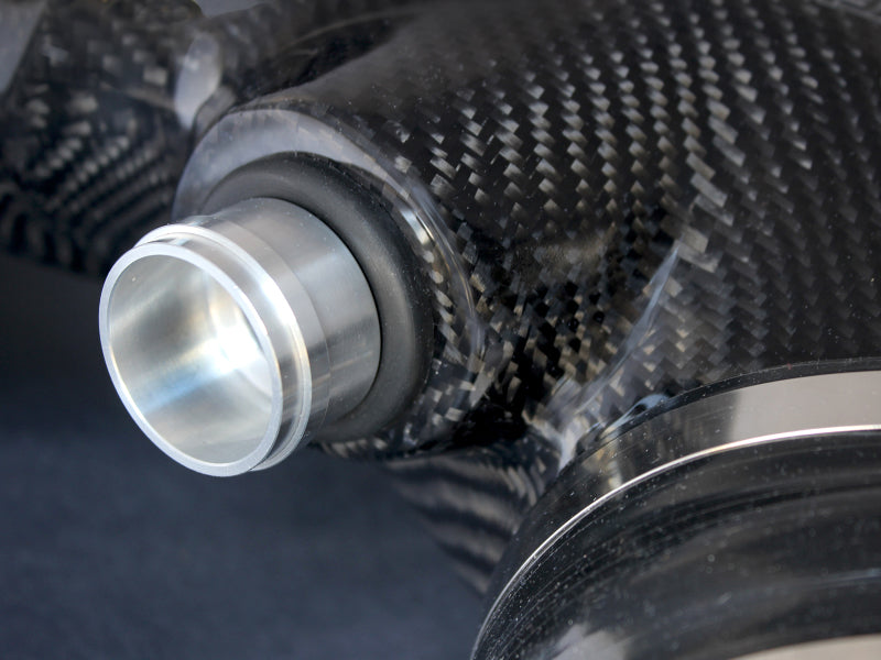 Sistema de admissão de ar de fibra de carbono aFe MagnumFORCE Stage-2 Pro DRY S 08-13 BMW M3 (E9X) V8 4.0L