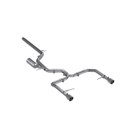 MBRP 19-21 VW Jetta GLI T304 SS 3 pol Cat-Back Dual Exaustor de Saída Traseira