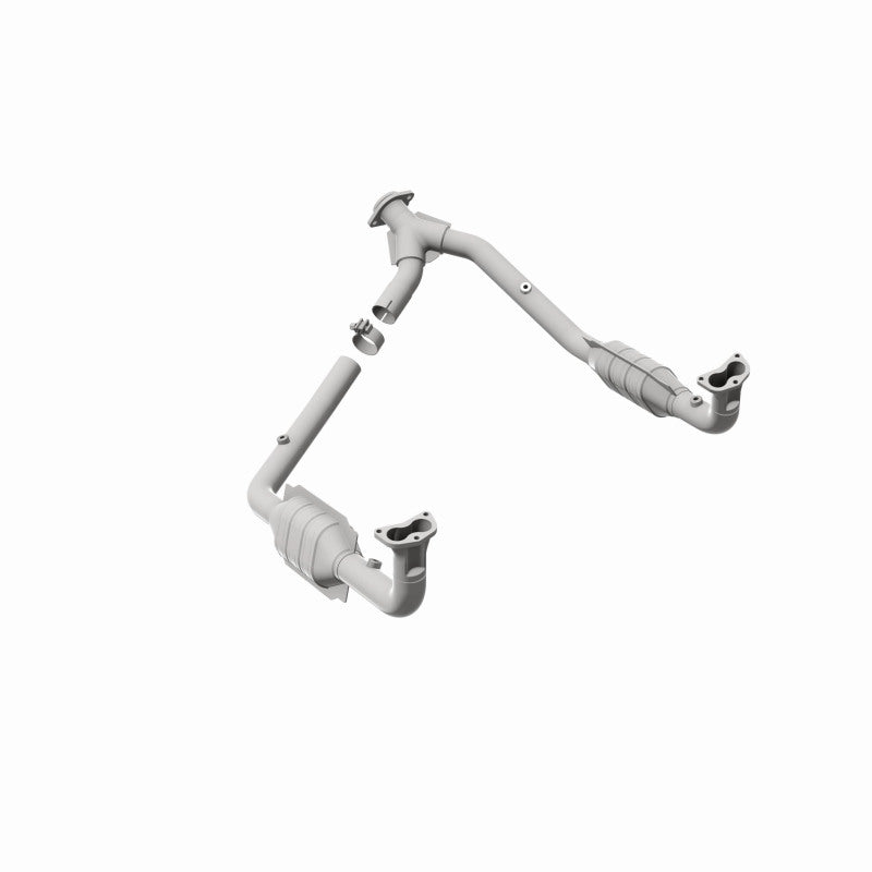 MagnaFlow DF Cat. Conv 97 Land Rover Defender 90 4.0L Y-Pipe Assy / 96-99 Discovery 4.0L Y-Pipe Assy