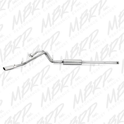 MBRP 14 Chevy/GMC 1500 Silverado/Sierra 4.3L V6/5.3L V8 Dual Split Side T409 3in Cat Back Escape