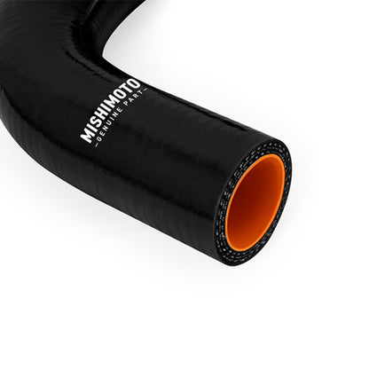 Mishimoto 05-07 Ford F-250/F-350 6.0L Powerstroke Kit de manguera de silicona negra de desbordamiento inferior